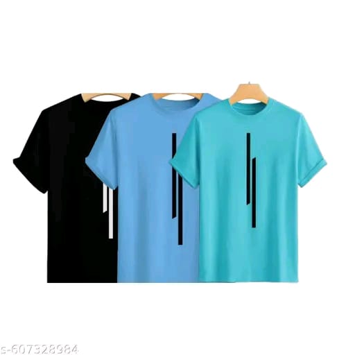 Minimalist Graphic T-Shirt Combo Set of 3 - Image 2
