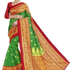 Green Traditional Saree