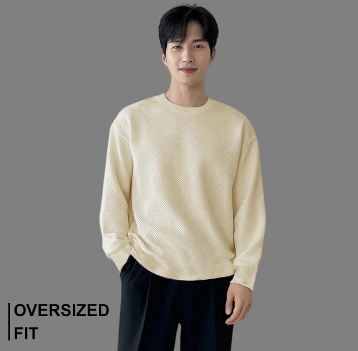 Men Oversized Fit Full Sleeve T Shirt | Available in combo also - Image 5