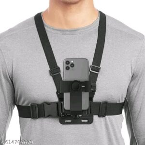 Adjustable Mobile Chest Mount Holder | Hands-Free Recording Harness