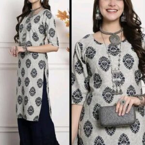 Women's Printed Kurta with Palazzo Set | Elegant Ethnic Wear