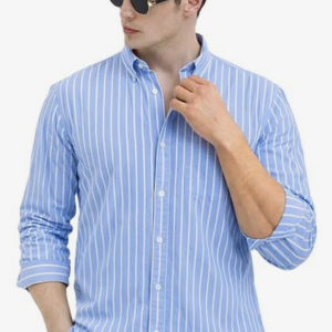 TURN Men’s Casual Striped Shirt