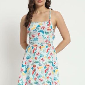 Floral Printed Women’s Summer Dress