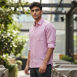 Premium Linen Men’s Casual Shirt